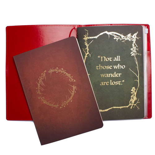 Lord of the Rings: Red Book of Westmarch Traveler's Notebook Set