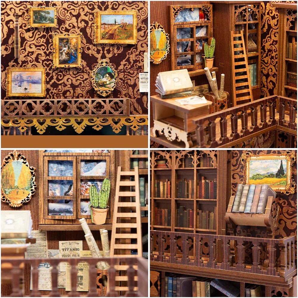 Eternal Bookstore - Book nook byggesett – bilde 5