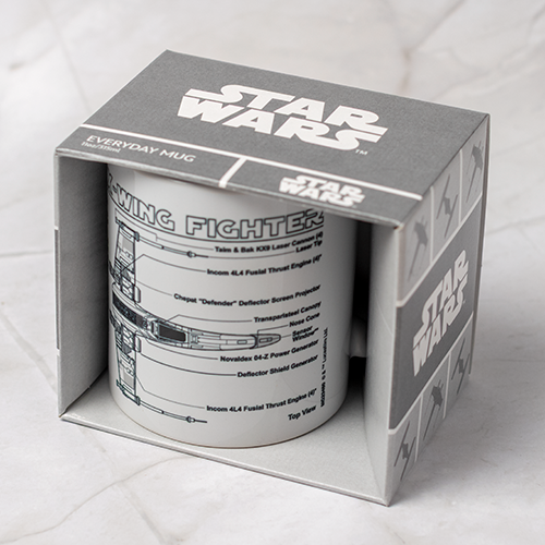 Star Wars kopp – x-wing fighter design