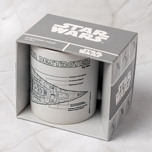 Star Wars kopp – star destroyer design