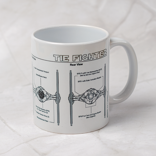 Star Wars kopp – TIE Fighter design