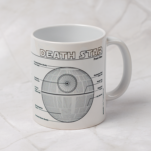Star Wars kopp – death star design