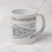 Star Wars kopp – star destroyer design