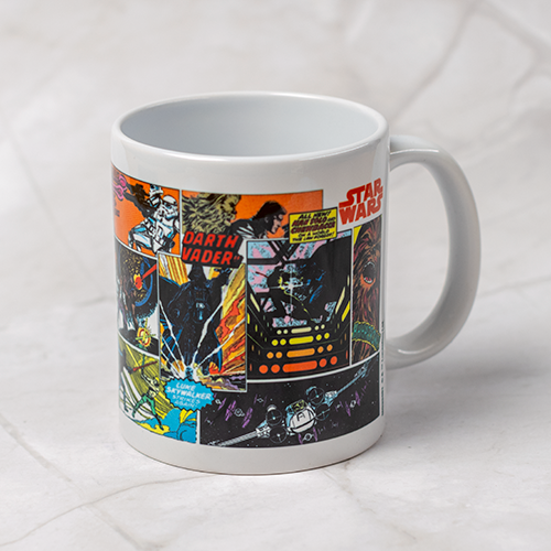 Star Wars kopp – comic paneler