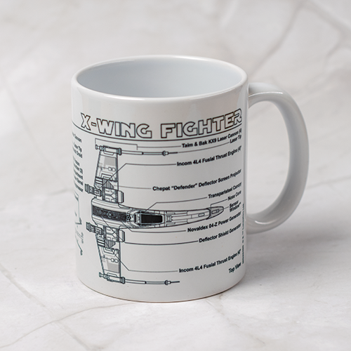 Star Wars kopp – x-wing fighter design