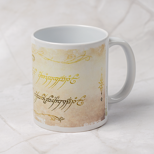 Ringenes Herre kopp – ring inscription