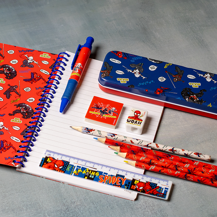 Spider-Man skrivesett – spiderman bumper stationery set