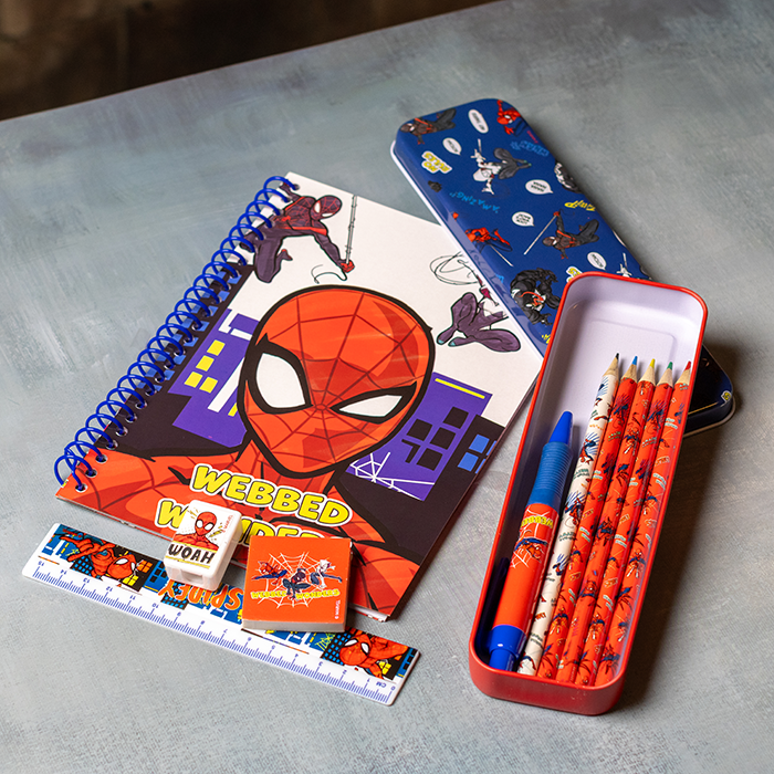 Spider-Man skrivesett – spiderman bumper stationery set