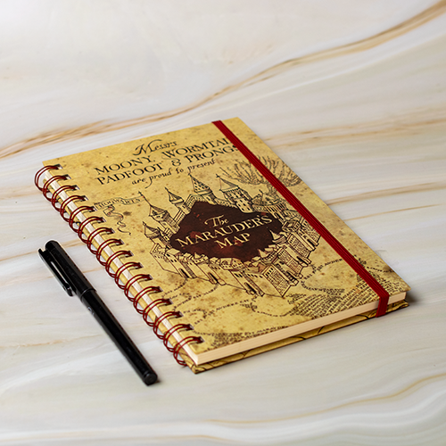 Harry Potter notatbok – Marauders map