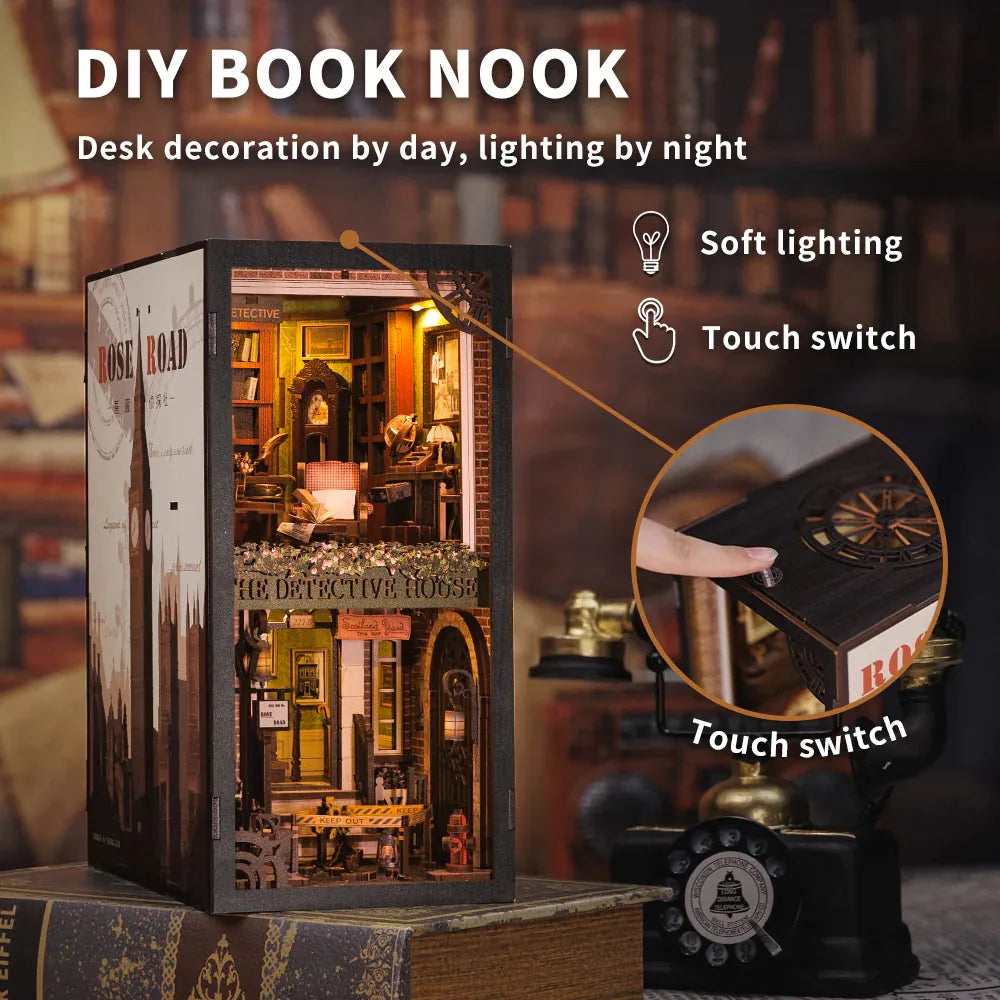 Rose Detective Agency - Book nook byggesett – bilde 6
