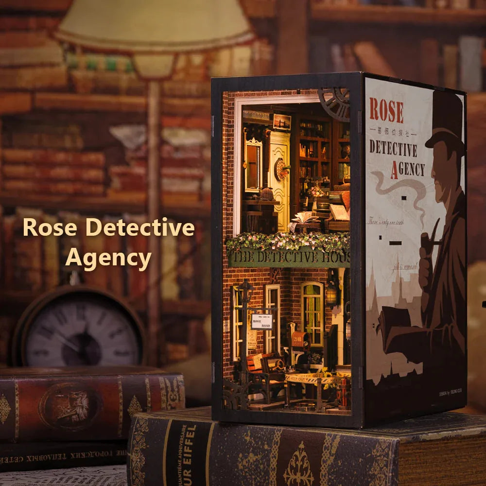 Rose Detective Agency - Book nook byggesett – bilde 8