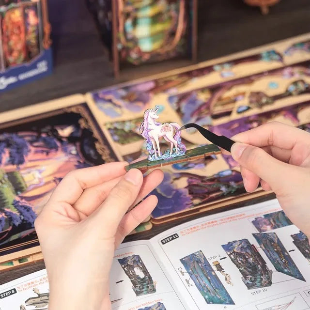 The Grace of the Forest - Book nook byggesett – bilde 8