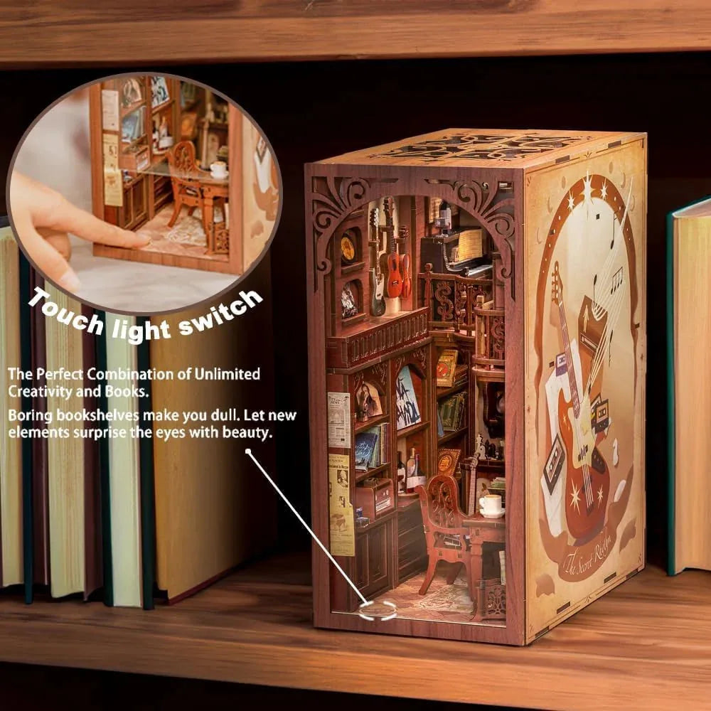 The Secret Rhythm - Book nook byggesett – bilde 11