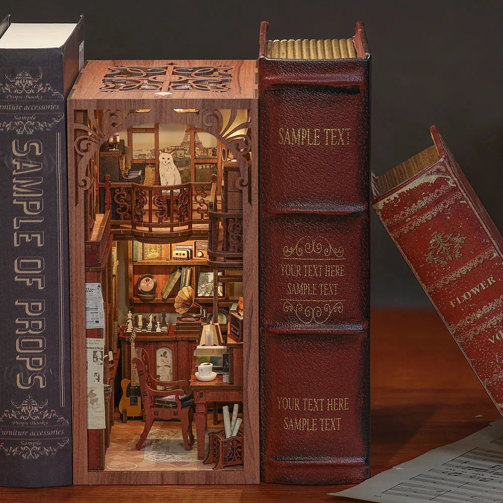 The Secret Rhythm - Book nook byggesett – bilde 12