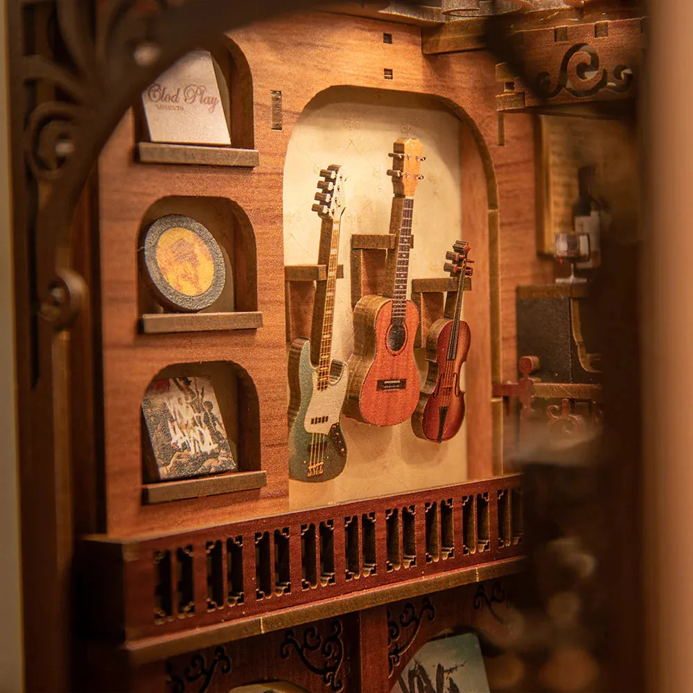 The Secret Rhythm - Book nook byggesett – bilde 5