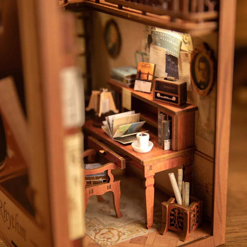 The Secret Rhythm - Book nook byggesett – bilde 7
