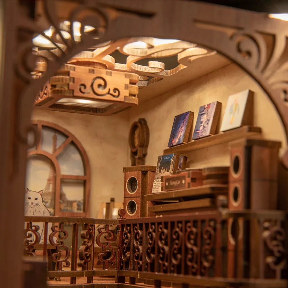 The Secret Rhythm - Book nook byggesett – bilde 9
