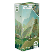 Ancient Pyramids puslespill - bygg neste scene (1000 brikker)